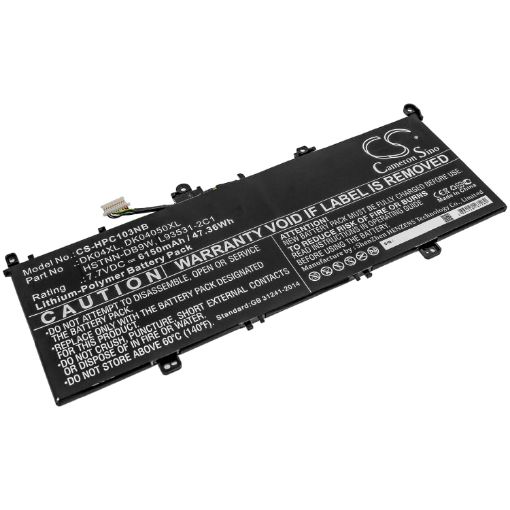 Battery for HP Elite C1030 Chromebook X360 13c DK04050XL DK04XL - 1