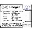Verifone IPAY E285 Battery BPK087-600 BPK087-600-01-A - 3