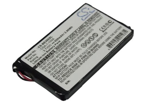Battery for Casio Cassiopeia BE-500/BE-300 (p/n CGA-1-105A) - 1