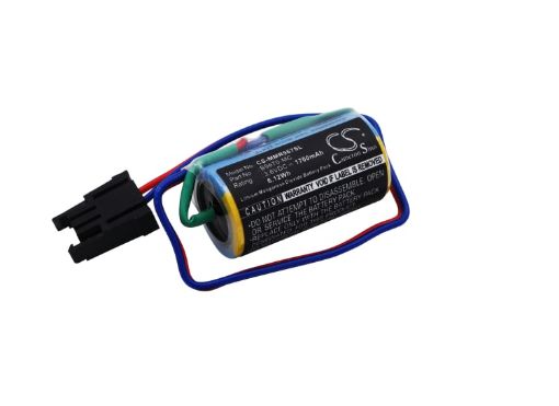Battery for Mitsubishi RV & RP Series: RV-6S, RV-5AJ, RV-4A, MR-J2A - 1
