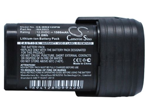 Battery for Worx WX677 WX673 WX540 WX521 WX382 (p/n WA3503 WA3505) - 1