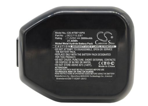 Battery for Hitachi NR90GC2 NR90GC Nail Gun (p/n BCC715 EB7) - 1
