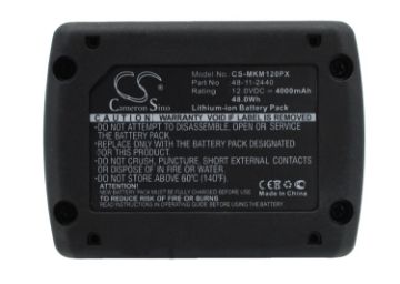 Milwaukee M12 Battery 48112402 for M12BDD-402C, M12-18 JSSP, M12 TLED - 1