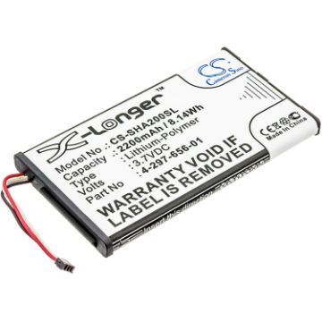 Sony PHA-2A PHA-2 Battery (p/n 4-297-656-01) Replacement - 1