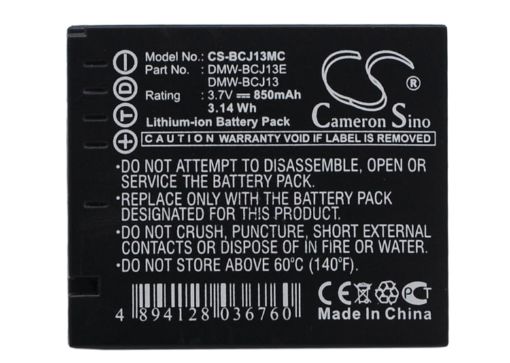 Leica V-LUX/D-LUX Battery (p/n 18719 18720) for V-LUX 3/2, D-LUX6/5E/5 - 1