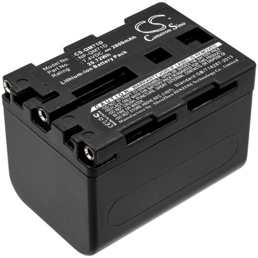 Sony Video Walkman GV-D1000 HVR-A1J Battery NP-QM71D - 1