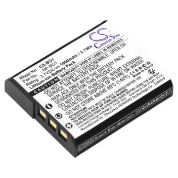 Sony Cyber-Shot DSC-W100B/WX1S/WX1N/WX1B/WX10V Battery NP-BG1/NP-FG1 - 1