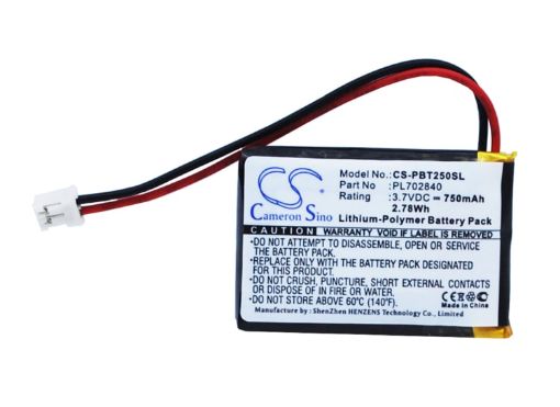 Philips BT64B BT2500 Battery (p/n PL702840) Replacement - 1