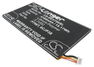 Dell Venue 8/7 Battery (p/n 0CJP38 0DHM0J) for Models 3830/3840/3740 - 1