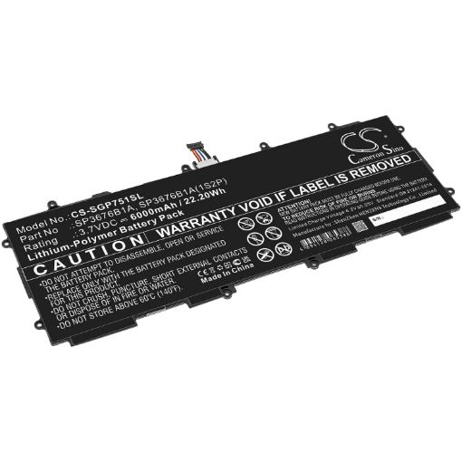 Samsung SGH-T859/I497/i925/i915/P7510 Battery GH43-03562B - 1