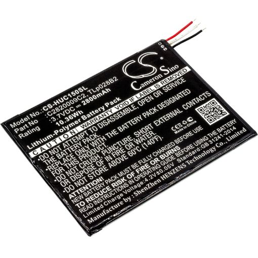 Kurio Xtreme 2 Tab Battery C15150M C15100M C2820009C2 TLp028B2 - 1