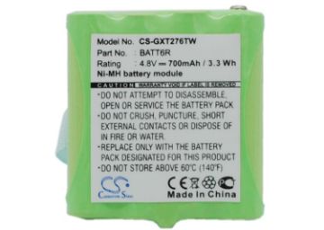 Battery for Midland Reer 5006 LXT Series (p/n AVP6 BATT6R) - 1