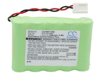 Battery for Ritron VOX100 RT-15E RT-15 Jobcom JBC15H JBC100 BP5NM - 1
