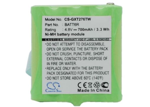 Uniden GMRS Series Battery for GMRS680 GMRS380 GMR895 GMR8552CK - 1