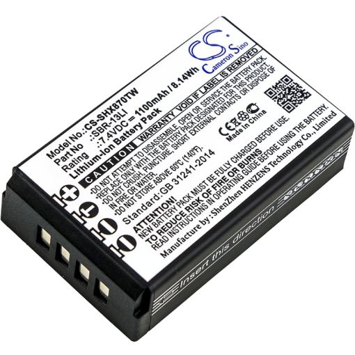 Battery for Horizon HX870E HX870 SBR-13LI - 1