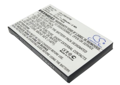 Battery for Xact XB10 X3X X33XIF X2X Wristlinx (P/N XB10) - 1