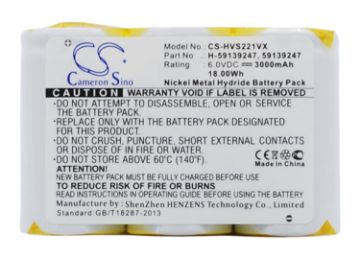 Hoover S2211-100 S2211 Battery (p/n 59139247 H-59139247) - 1
