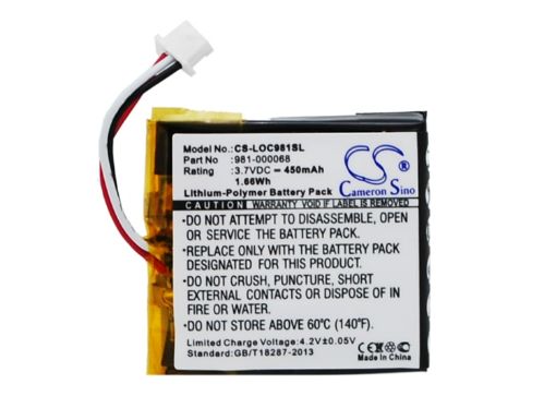 Battery for Logitech ClearChat PC 981-000068 981-000104 981-000084 - 1