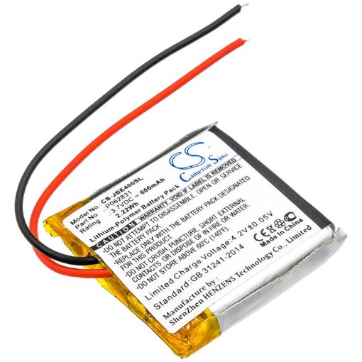 JBL Tune 600BT 500BT S400BT Battery (P/N P062831) Replacement - 1