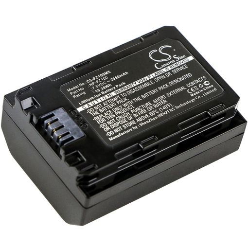 Sony Alpha A7 III A7R III A9 Battery (BC-QZ1 CS-FZ100MC) - 1