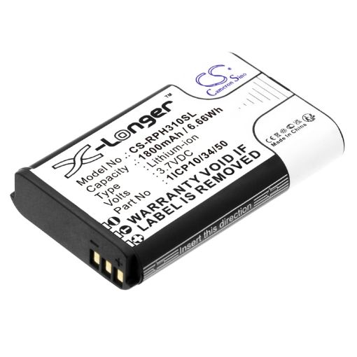 Battery for Rotronic HygroPalm HP7-2/HP7/HP6/HP32/HP31 (1ICP10/34/50) - 1