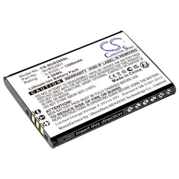 Nuu S2801L Mobile F4L 4G LTE Battery (p/n NUBS2801) - 1