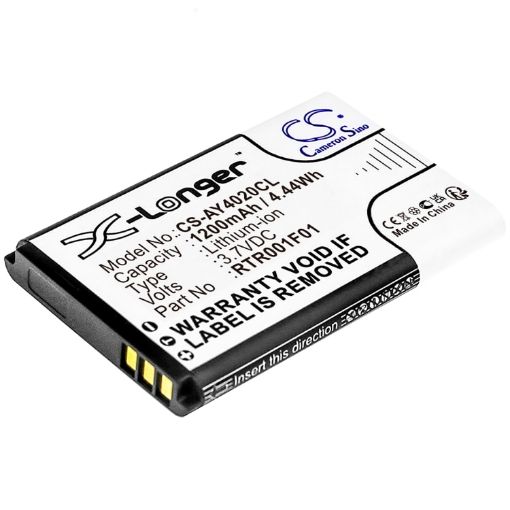 Audioline MT1000 Battery (p/n MT1000) Replacement - 1