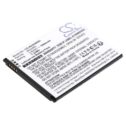 Nuu A6L Battery (p/n NUUA6L) Replacement - 1