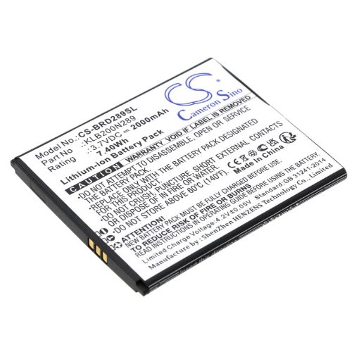 Brondi Centurion 1 Battery (p/n KLB200N289) - 1