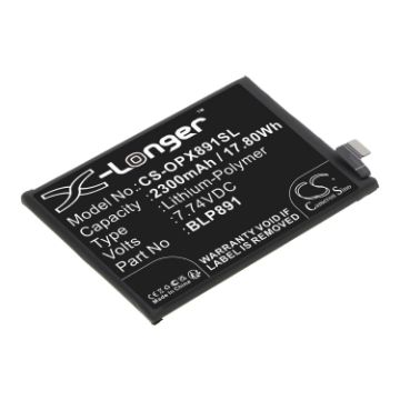 Oppo PFFM10 Find X5 5G Battery BLP891 Replacement - 1