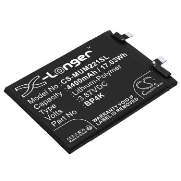 Xiaomi Note 12 Pro 22101320C Battery (p/n BP4K) - 1