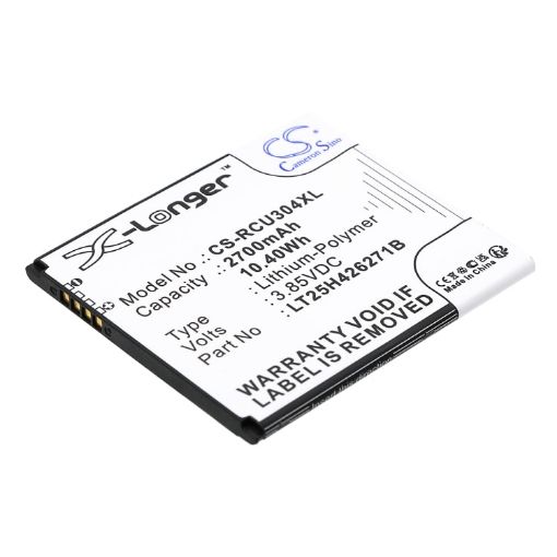 Wiko U307AS SAS Battery (p/n LT25H426271W) - 1