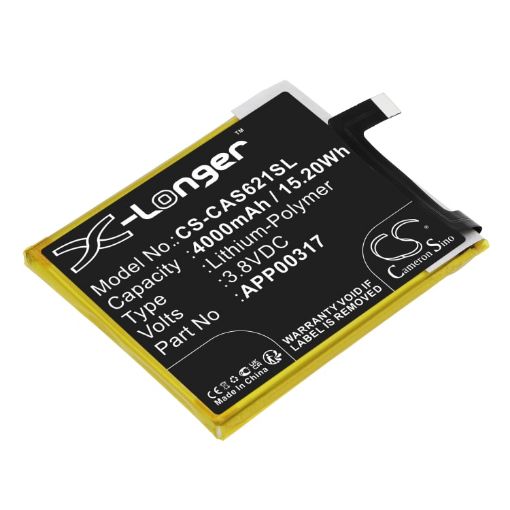 Cat S62 Pro Battery (p/n APP00317) Replacement - 1