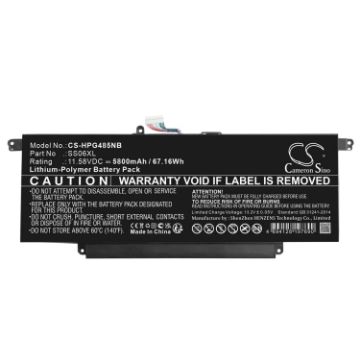 Battery for HP Dragonfly G4 (p/n M64310-271 M73476-005) - 1