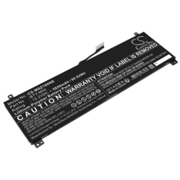 Picture of Battery for Msi Creator Z17 A12UGST-054 Creator Z16 A11UET-3109JP Creator Z16 A11UET-236CN Creator Z16 A11UET-209 (p/n BTY-M54)