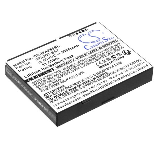 Ingenico iPA280 iPA200 Battery (p/n 296104539 BI-M81XX-1K9GKX) - 1