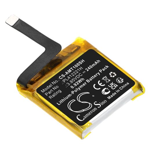 Battery for Amazfit GTS 1S C17 A2021 A1969 A1914 A1913 PL412221H - 1