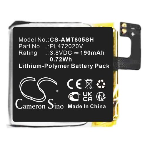 Amazfit A1805 Battery PL472020V Replacement - 1
