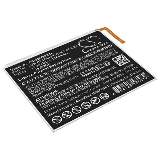 Samsung Galaxy Tab S7 11.0 Battery SM-T878U T875N T870 EB-BT875ABY - 1
