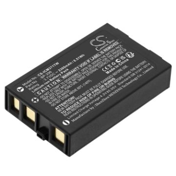 Icom IC-M37E IC-M37 Battery (p/n BP-296) Replacement - 1