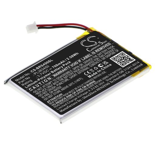 Blueparrott S450-XT S450 Battery (p/n PL363450) - 1