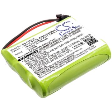 GP Battery GP80AAS3BMX GP60AAK3BMS Replacement Battery - 1
