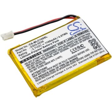 Battery for Minelab WM12 WM10 GPZ 7000 CTX 3030 (p/n 0303-0036) - 1