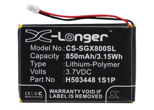 SkyCaddie Aire II X8F Battery (p/n H503448 1S1P) Replacement - 1