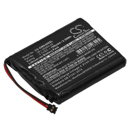 Garmin Approach G30 Battery 010-01690-00 (p/n 361-00043-02) - 1