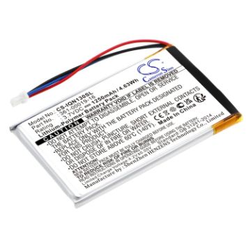 Battery for Garmin Nuvi 1490 1390T 1375T 1370T 1350T (p/n 361-00019-12) - 1