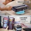 Samsung Galaxy S20 FE CaseMe C36 Zipper Wallet RFID Leather Phone Case - 5