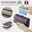 Samsung Galaxy S20 FE CaseMe C36 Zipper Wallet RFID Leather Phone Case - 6
