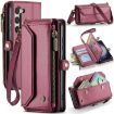 Samsung Galaxy S23 5G CaseMe C36 Wallet Case (Wine Red) - 1