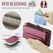 Samsung Galaxy S23 5G CaseMe C36 Wallet Case (Wine Red) - 6